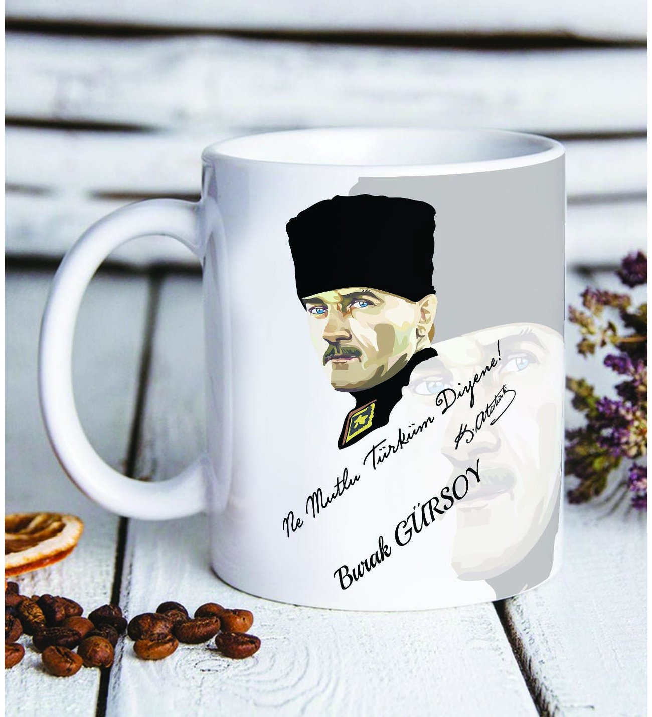 Kişiye Özel Öğretmenler Günü Tasarımlı Kupa Bardak