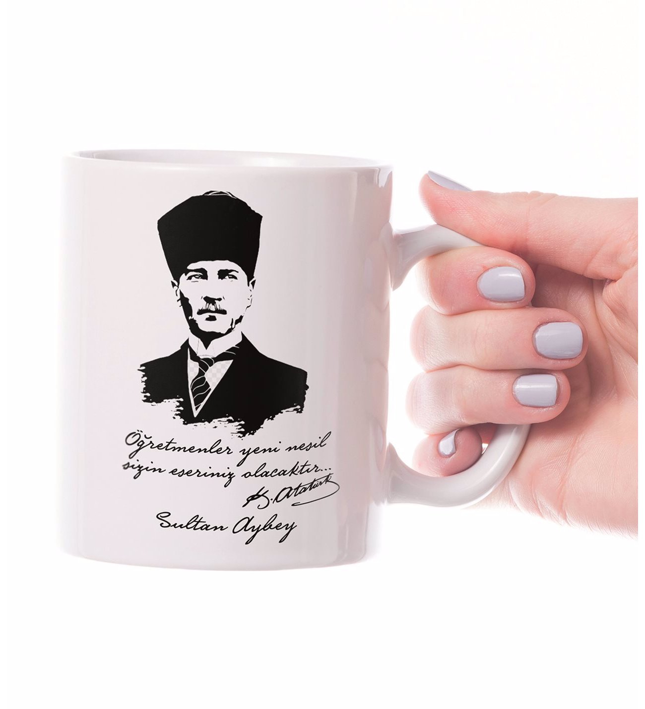 Kişiye Özel Öğretmenler Günü Tasarımlı Kupa Bardak